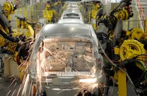 FIGURE 1. Lasers are often used for joining applications in automotive manufacturing. Monitoring of the laser system helps ensure consistent and high-quality joining processes.