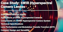 SWIR Hyperspectral Camera Lenses