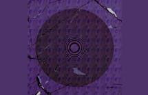 A microscope image of the thinnest lens in the world.