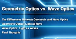Geometrics Optics vs Wave Optics