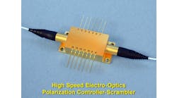 High-Speed Electro-optics Polarization Controller-Scrambler