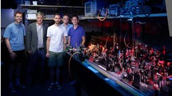 Researchers at the University of Bonn&rsquo;s Institute of Applied Physics&mdash;shown here (from left) Niels Wolf, Prof. Dr. Martin Weitz, Andreas Redmann, Dr. Frank Vewinger, and Dr. Julian Schmitt&mdash;have designed an approach that generates complex states of light.