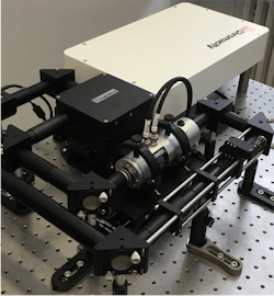 FIGURE 3. An ultrafast Chromacity 1040-femtosecond laser in a nonlinear microscopy setup.